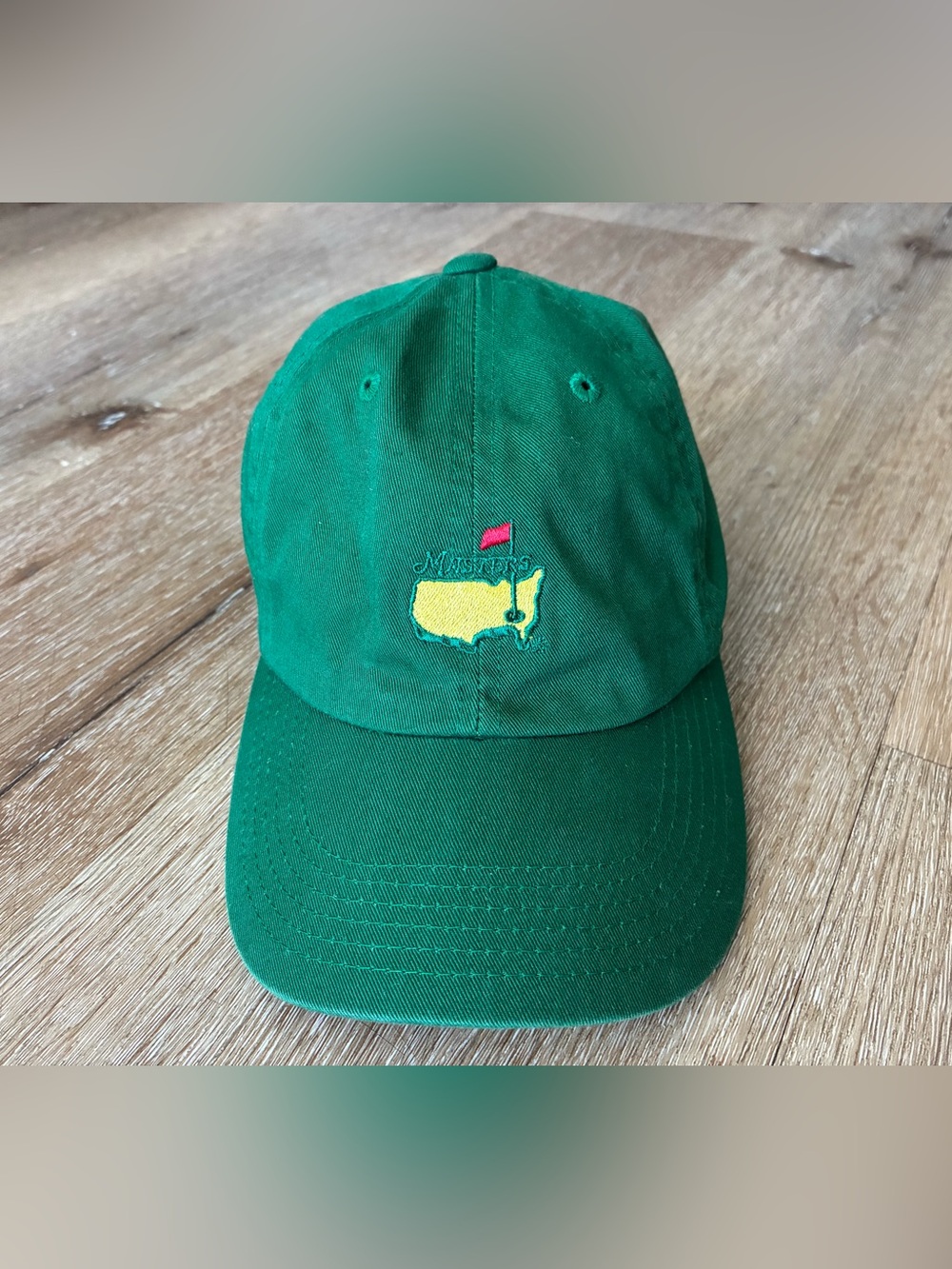 Augusta National Masters American Needle Green Golf Dad Hat Strapback Cap